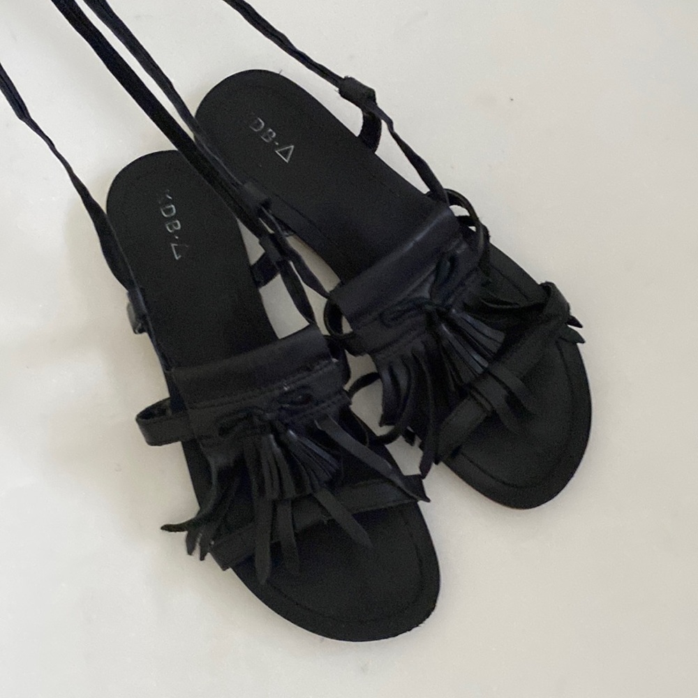 Leather Roman sandals size 8